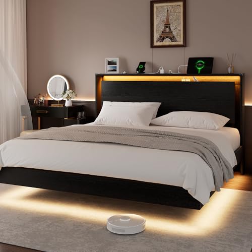 Einhomn King Size Floating Bed Frame