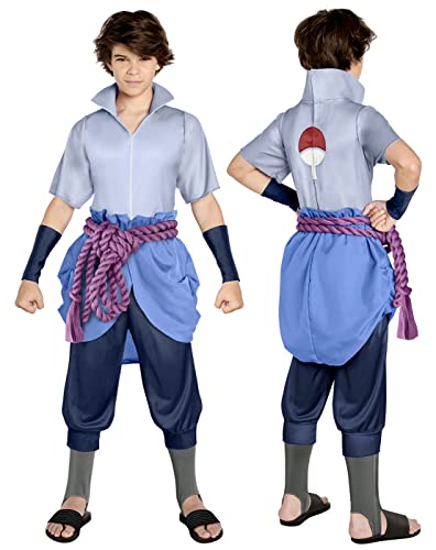 InSpirit Designs Fantasia infantil Naruto Sasuke, multicolorida, Multicolorido., G