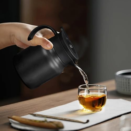 Grande carafe à café thermique de 1 l au design épuré et durable - 7