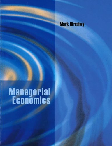 Managerial Economics (Custom edition) 0324830866 Book Cover