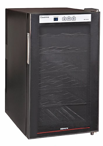 IDEX Caverina ワインセラー 18本収納タイプ ブラック WR-5018B