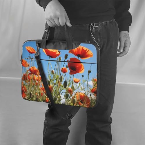 Bolsa para portátil Poppies on Blue Sky miniatura 6