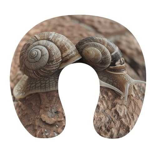 Almohada de espuma viscoelástica tamaño mediano para cuello miniatura 1