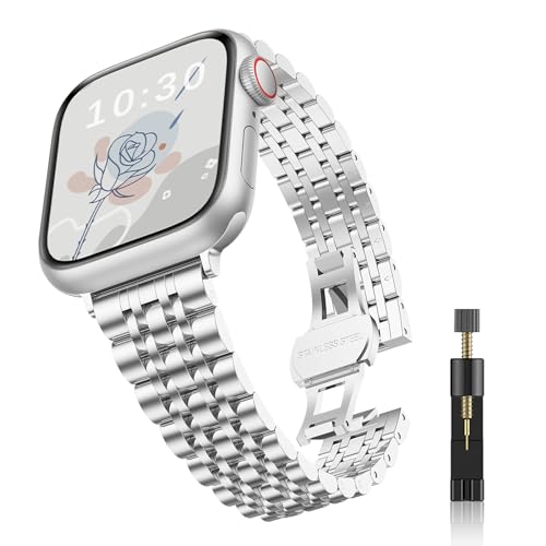 Niboow Metal Strap for Apple Watch 38mm 40mm 41mm 42mm Series 11/10/9/8/7/6/5/4/3/2/1