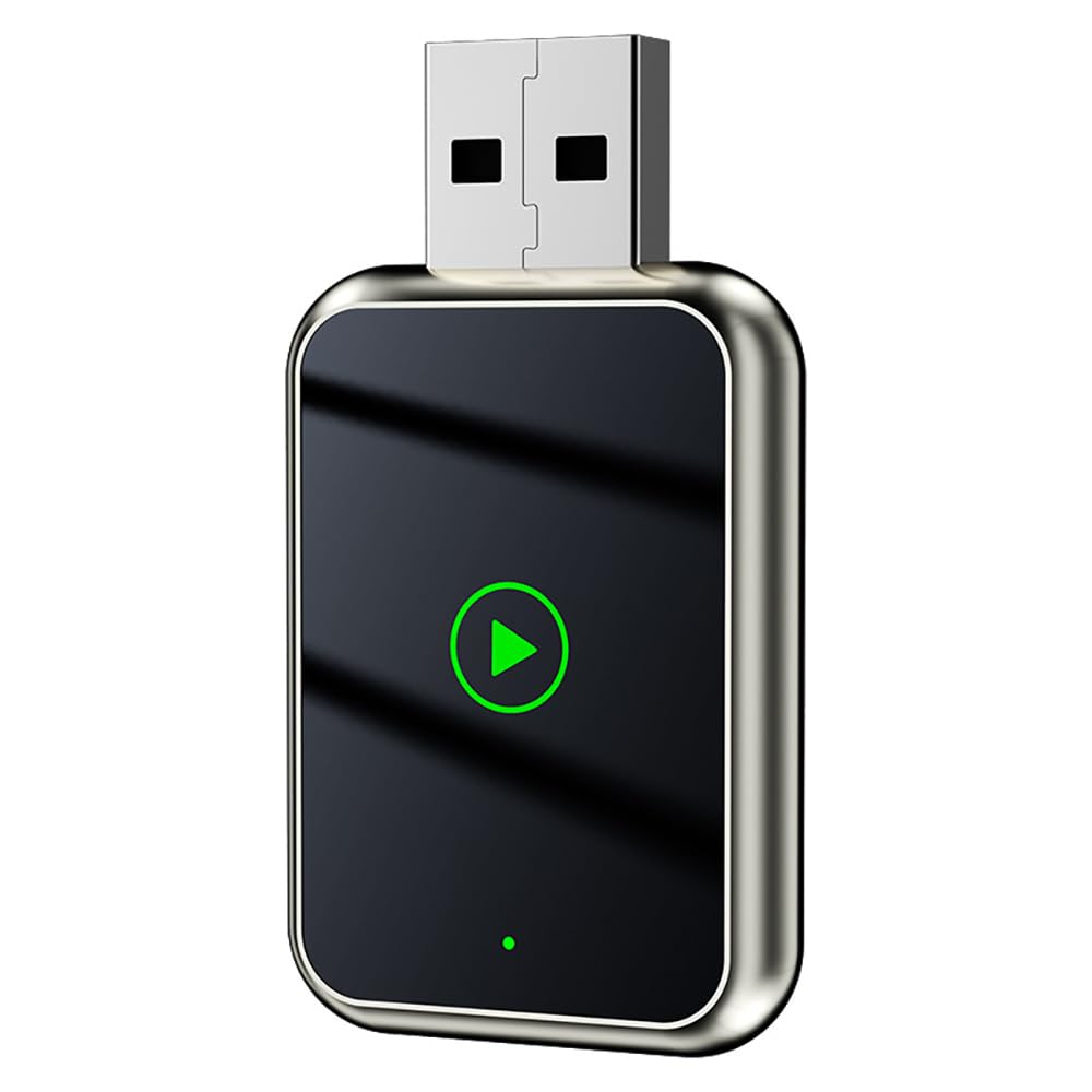 Adapter Carplay do Mazda Mazda2 2020 2021 2022 2023 2024, Plug Play Interfejs samochodowy Dongle Carplay Box obsługuje nawigację, muzykę, sterowanie głosem, stabilne i łatwe w użyciu, złoty