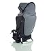 phil&teds Escape Child Carrier Frame Backpack, Charcoal – Height Adjustable Body-Tech Harness - Articulating Dual Core Waist Belt – Includes Hood, Daypack, Change Mat – 30L Storage – 2 Year Guarantee