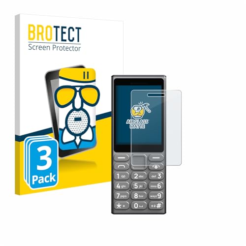 brotect Anti-Glare Glass Screen Protector Matte Compatible with HMD 110 5G (3 Pack) - Anti-Scratch 9H Protection Film
