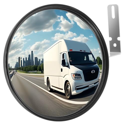 Miroir d'angle pour sortie de garage et manœuvres de voiture