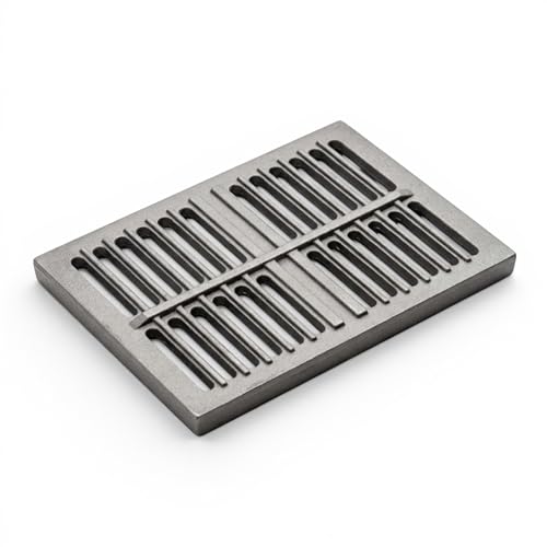 LUNA WAY CAST IRON - Grille en Fonte pour Cheminée | Ventilation Efficace | Résistante à Haute Température | Compatible Inserts & Poêles | Facile à...