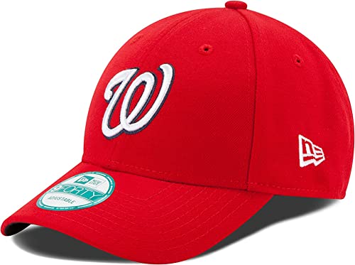 New Era Youth MLB The League 9Forty Adjustable Hat Cap One Size Fits All (as1, alpha, one_size, Washington Nationals)