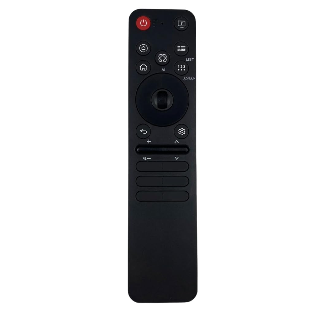AKB76046602 - Mando a distancia por voz para múltiples operaciones de dispositivo, incluye agarre ergonómico y diseño de construcción robusta