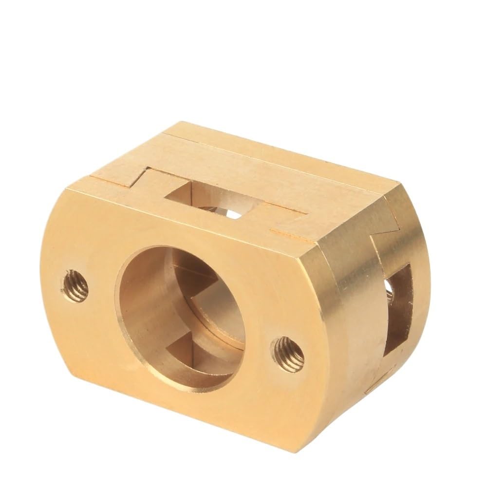 3D 18 mm Oldham-Kupplung Ender 3 V2 CR10 CR10S Pro T8-Schraubenkupplung Z-Achse 8 mm Messing-Leitspindel-Heißbett for 3D-Druckerteile(4 pcs)