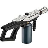 Blue Flame Tools Propane Torch – 800,000 BTU Adjustable Jet Flame, Campfire Starter, BBQ Igniter, Sous Vide Searing Torch, Ice Melter, Weed Burner – Propane Tank Not Included