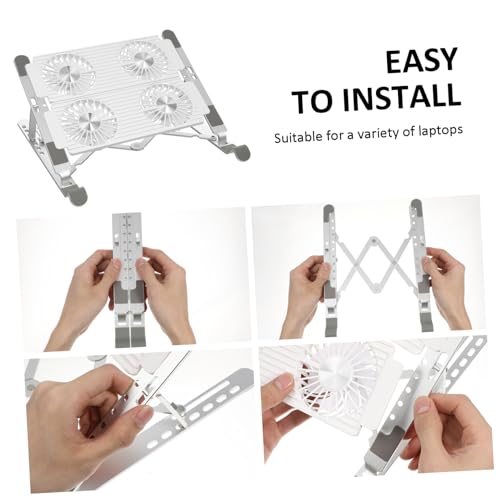 Soporte para Laptop con Ventiladores y Diseño Antideslizante miniatura 2