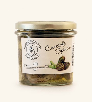 6 x 210 gr - Carciofo spinoso sardo sott'olio - Nasp