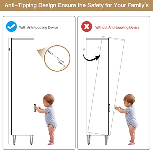 Anbuy Black Open Shelf Bookcase With Doors, Floor Standing Display Cabinet Rack With Gold Legs, Wooden Bookshelf For Home Decor Furniture For Home, Office, Living Room, Bedroom #TOP7