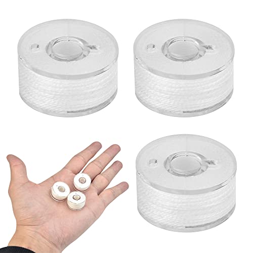 KLYNGTSK 3 Rollen PVA Angelschnur Wasserlösliche PVA Wasserlöslich Schnur Köderschnur 20m Karpfen Angelschnur Reißfest Angeln Schnurrolle Auflösungs Angelschnur zum Binden von Angelköderbeuteln