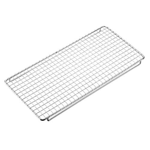 YIJU Rede de Churrasco de aço Inoxidável Grade de Churrasco Grelha de Carvão para Assar - Grande gra