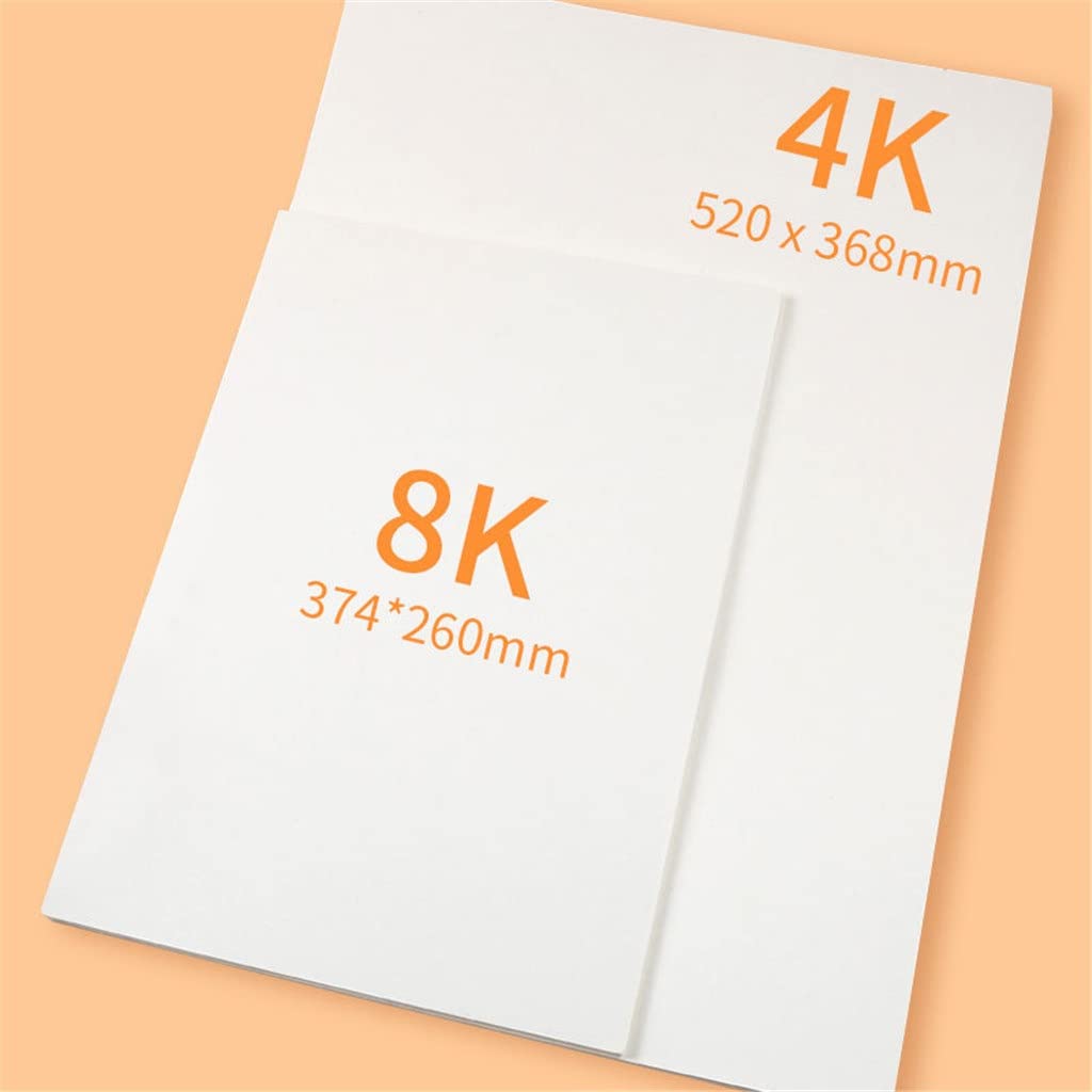 Papier do szkicowania 8k 20 arkuszy 160 g gruby ołów rysunek malarstwo sztuka akwarela gwasz profesjonalne artykuły pa