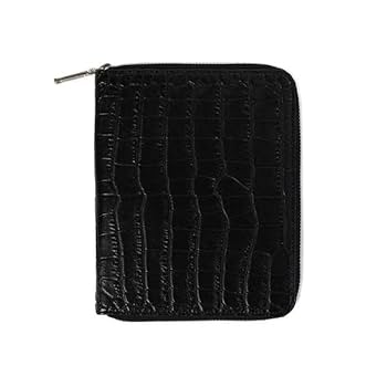 Romeo ロメオ　クロコ型押し　本革　メモパッド　L Amazon.co.jp: ロメオ クロコ ジョッターメモ ブラック : 文房具