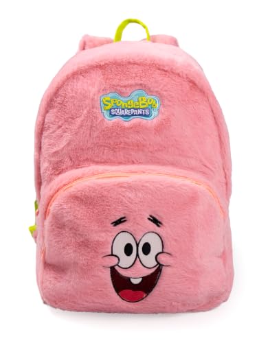 Mochila de Patricio Estrella rosa de forro polar el regalo infantil perfecto de Bob Esponja