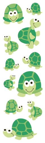 Sandylion Turtles w/Faces Slim Stickers