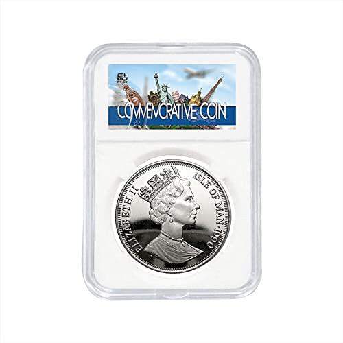 Caja organizadora para monedas 24mm 50 piezas miniatura 4