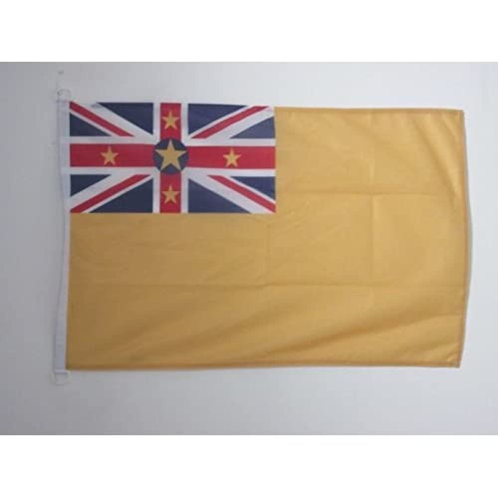 AZ FLAG Bandera Nautica de España Sin Armas 45x30 cm - Pabellón de Conveniencia Española Sin Escudo 30 x 45 Cm, Bandera de Barco con anillas — view 164