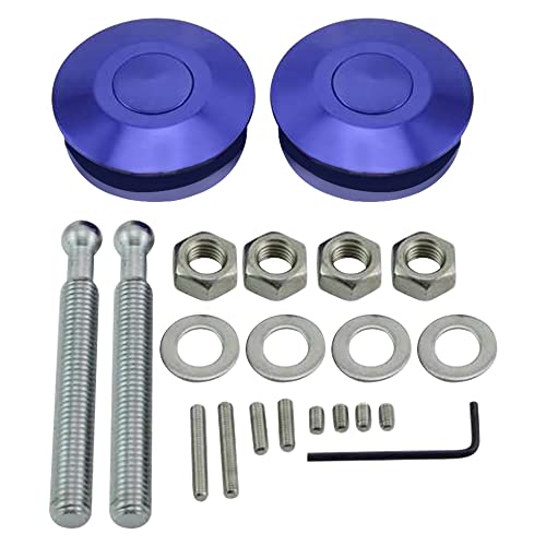 Riloer Blue Push Button Hood Latches