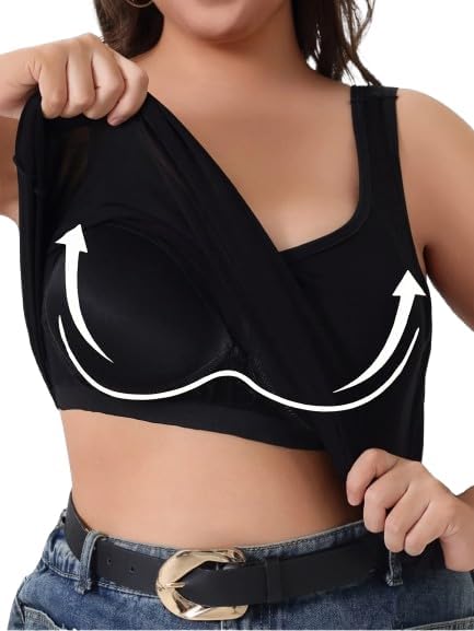 Image of SHAPERX Women's Mock Turtle Neck Tank Tops Slim Fit Ribbed Knit Sleeveless Padded Tops Casual Cami Vest Shirts Pack of 1 Pcs