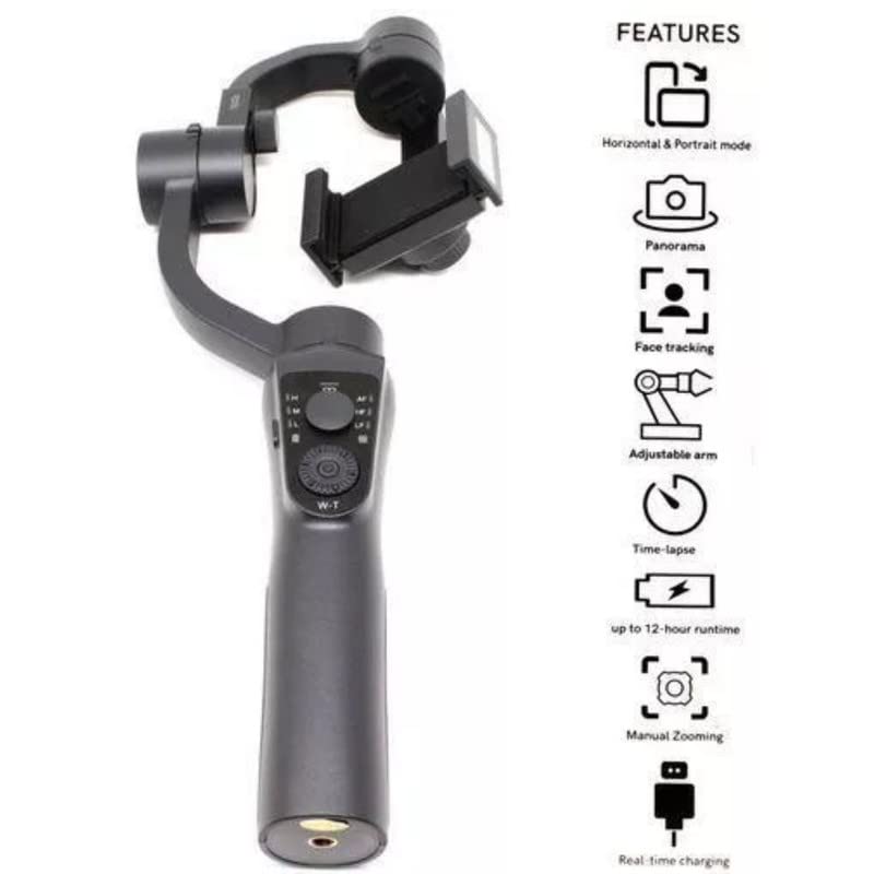 Raptas S5B 3-Axis Gimbal Stabilizer for Smartphone Handheld with