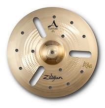 This special 14" EFX crash cymbal cymbal has a unique set of laser generated "cut outs" produce a quick, dry and trashy sound used for accenting and punctuating Great options for played alone or stacked The Brilliant finish makes this "must have" shi...