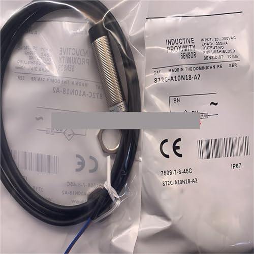 Sensor 872C-D4CP12-D4 de alta precisión con conector M12 5