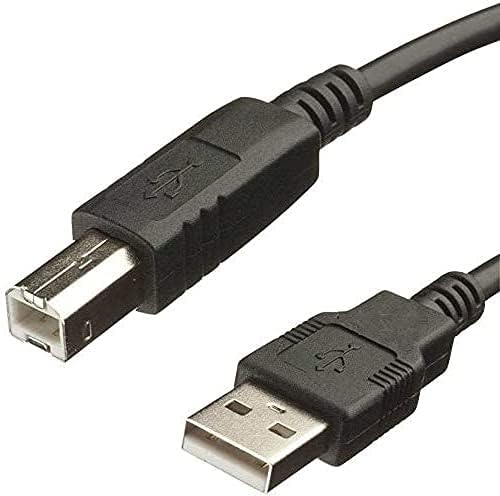 Gigtech® USB 2.0 High Speed Printer Scanner Cable, 1.5 Metre, A Male to B Male Connector, Black, Compatible with HP, Canon, Epson, Durable Construction (B0D5V4KL96) Amazon Price History, Amazon Price Tracker
