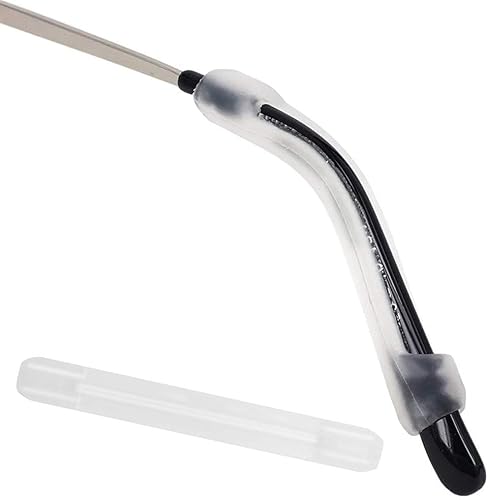 Miniatura 2 de Retenedor de manga de silicona para lentes de gafas, gancho elástico antideslizante para lentes de sol, lentes de lectura, gafas deportivas, 8 pares