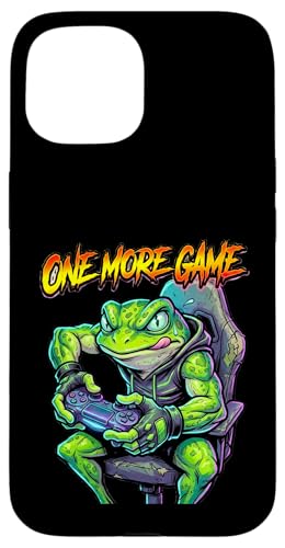 One More Game Funny Frog �Q�[�}�[�M�t�g �Q�[�����D�� T�V���c �X�}�z�P�[�X iPhone 15 �p