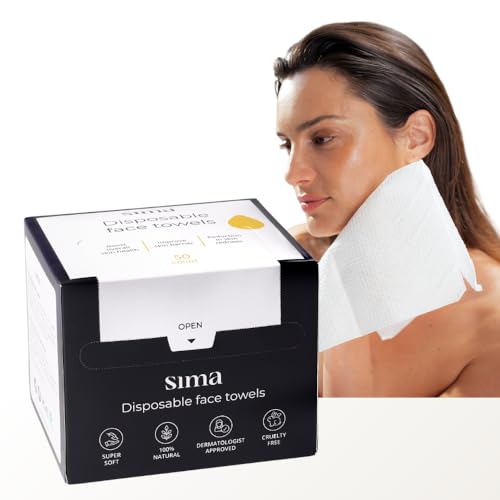 Serviettes visage démaquillage Sima votre routine beauté saine en voyage