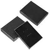 Matériau de qualité : les petites boîtes cadeaux sont fabriquées en papier, épais et durable, pas facile à déformer, et peuvent être utilisées pendant une longue période. Chaque boîte cadeau à bijoux a un rembourrage doux qui protège efficacement vos bijoux des rayures et de l'usure.