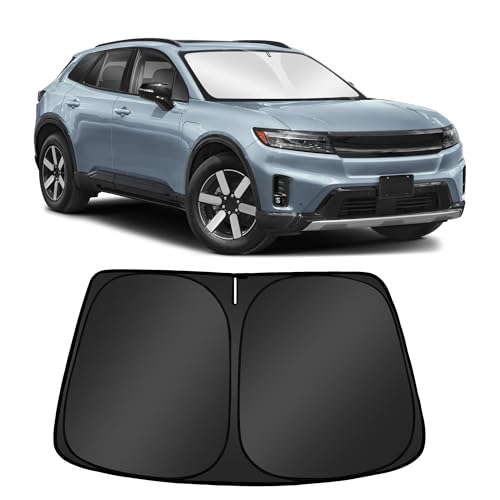 Custom Fit Windshield Sun Shade for Honda Prologue 2024-2025 2026 Foldable Easy to Install & Store Full Coverage 210T Reflective Fabric Blocks 100% of UV Rays