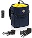 EXPAWLORER Dog Treat Pouch Training - Dog Treat Bags with Tennis Ball and Poop Bags, Waist & Shoulder Blet, Easily Carries Pet Toys, Snacks