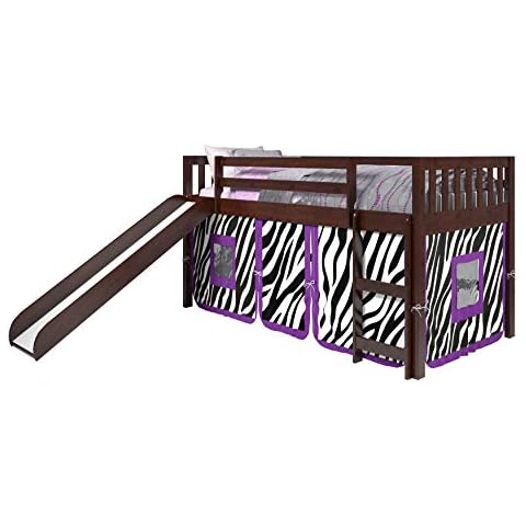 Donco Kids Circles Low Loft Bed, Twin Cover