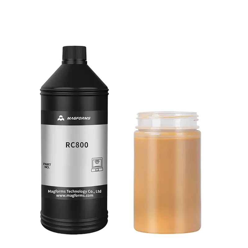 Image of 3 idea Imagine Create Print Magforms RC800 Resin 1kg-Orange red