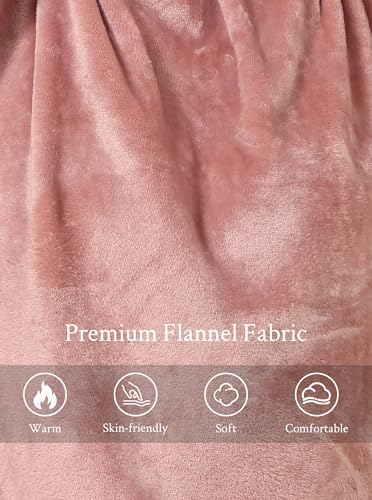 Image of Artfasion Womens Long Fleece Robe - Warm Soft Floor Length Flannel Bathrobes for Winter Thicker Long House Coat with Pockets