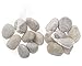 Rocks for Painting - Smooth Stones with Flat Surface for Arts and Crafts, and Painting Kindness Rocks - 2 to 3.5 inches in Length - Set of 16 - White