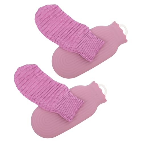 Bouillotte grand format silicone micro-ondable compresse hiver