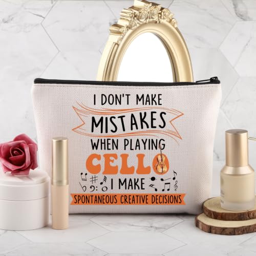Bolsa de maquillaje para violonchelo PLITI: celebra tus decisiones creativas con moda 5