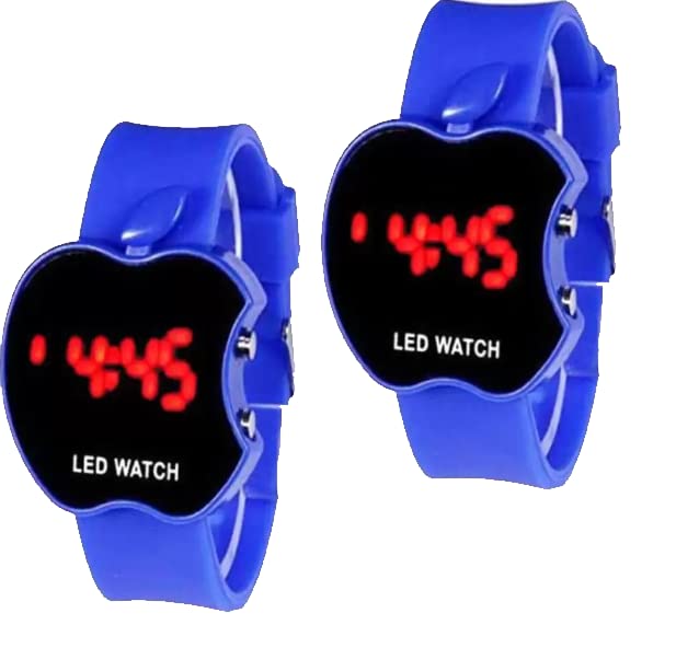 VIN Combo of Two Blue Sports LED Digital Watch for Kids - for Boys & Girls (B0BD5G5J9M) Amazon Price History, Amazon Price Tracker