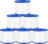 ZQEJEFD Cartucho Filtro Vi Piscina, 6 PCS Cartucho de Filtro de Repuesto...