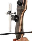 TOPARCHERY Recurve Bow Sight Metal Archery Sights Single Pin Hunting Target Black