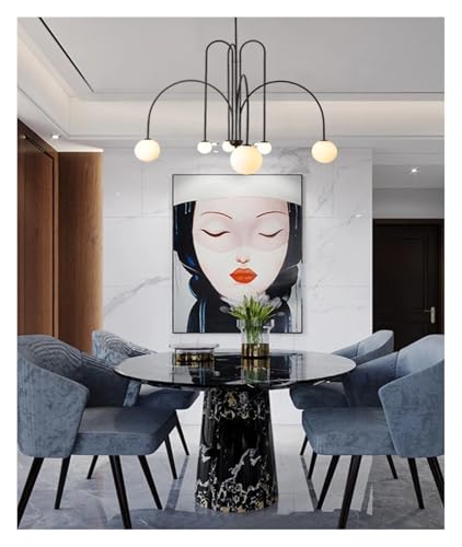Chandelier, Nordic Minimalist Living Room Restaurant Lamp